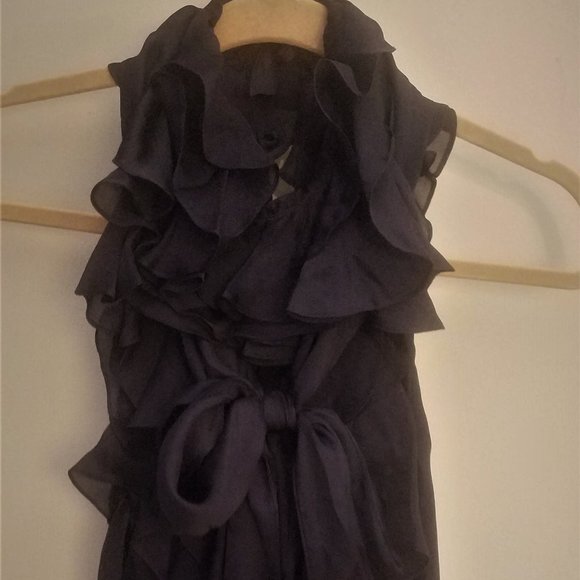 Ralph Lauren Blue Label Halen Silk Georgette - Picture 4 of 7